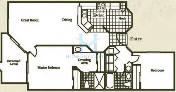 Photos of the Amber model in the Sanctuary at Bay Hill subdivision in Orlando, FL