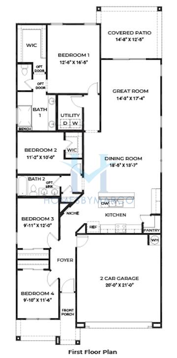 Photos of the Mockingbird model in the The Lakes at Rancho El Dorado subdivision in Maricopa, AZ