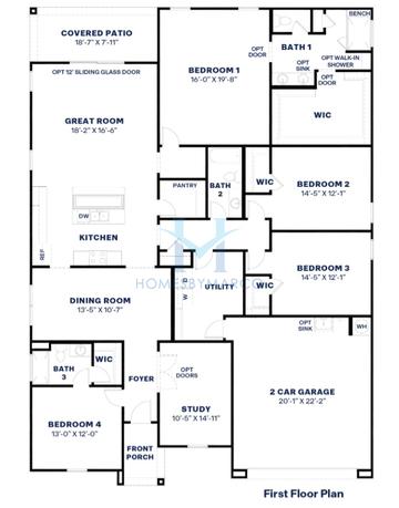 Photos of the Onyx model in the Mason Ranch II subdivision in Surprise, AZ