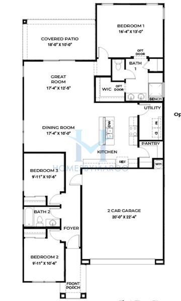 Photos of the Puffin model in the The Lakes at Rancho El Dorado subdivision in Maricopa, AZ