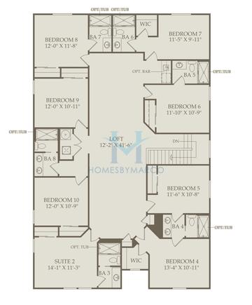 Clearwater Grand model in Windsor Cay, Clermont, FL, built by Pulte Homes