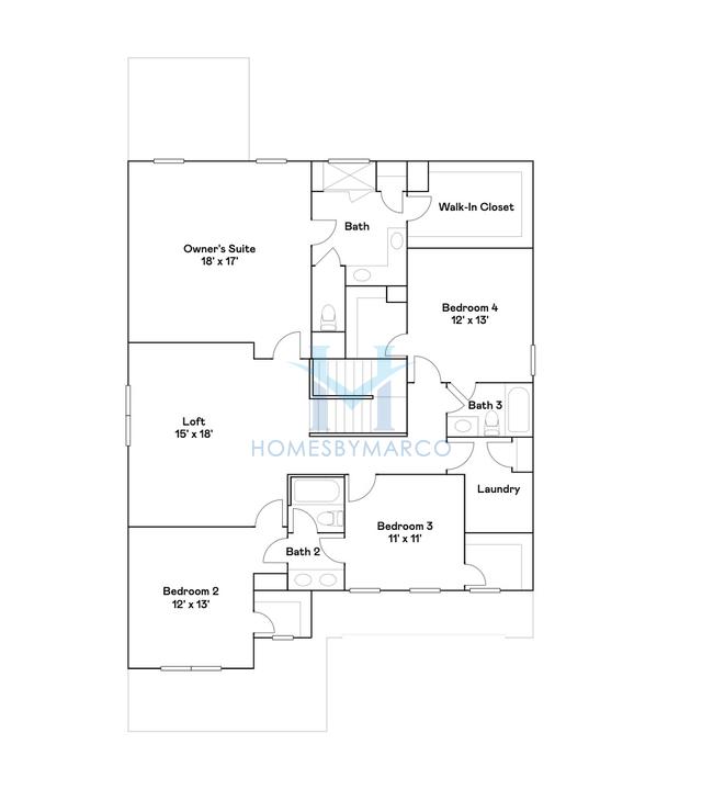Grisham model in The Estates at Arlington Woods, Mint Hill, NC, built by Lennar