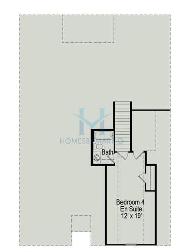 Bradley model in Evergreen at Lakeside, Temple, GA, built by Smith Douglas Homes