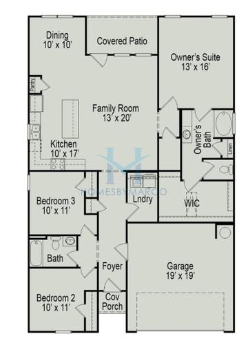 Photos of the Bradley model in the North Haven subdivision in Rome, GA