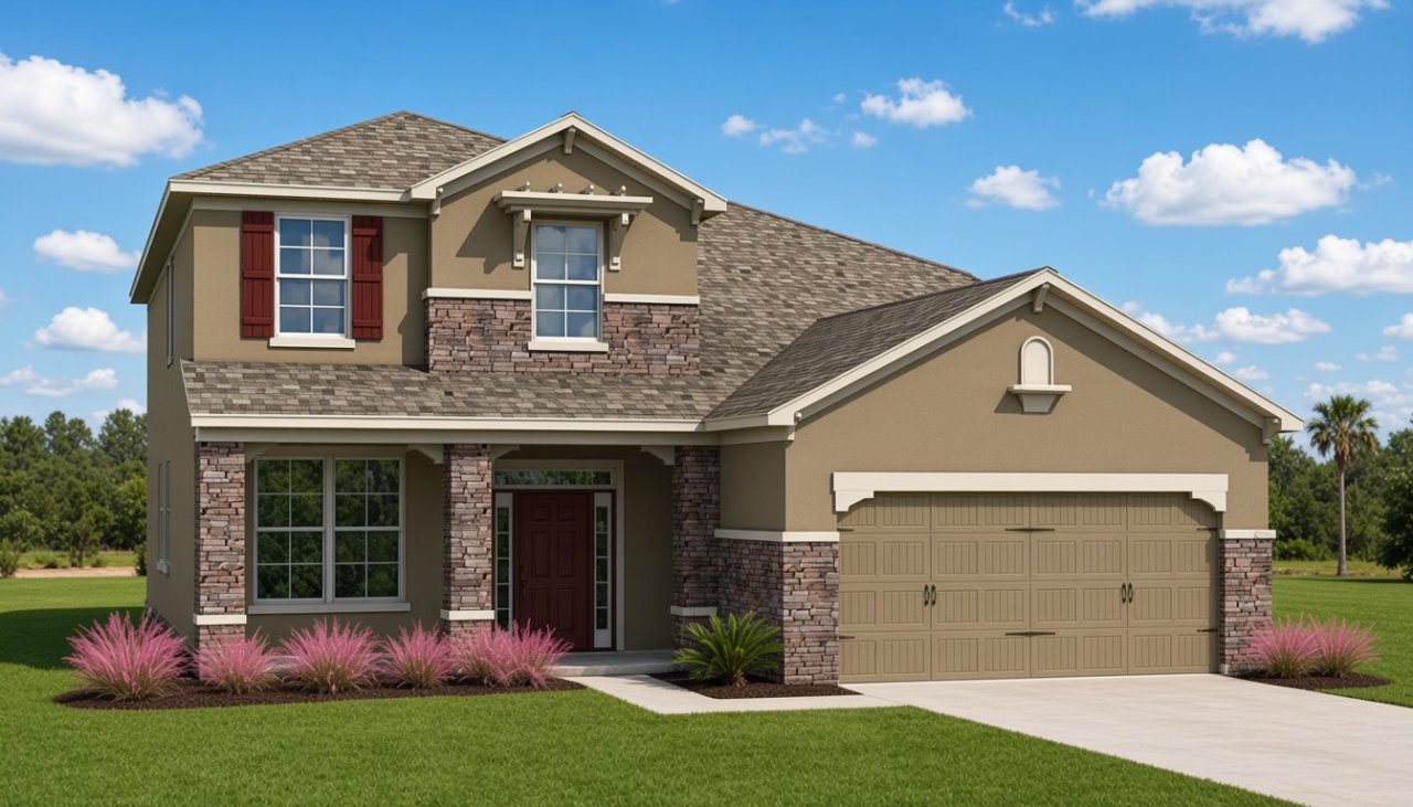 Newbury Ii Tul model in Harvest Landing, Clermont, FL, built by Beazer Homes