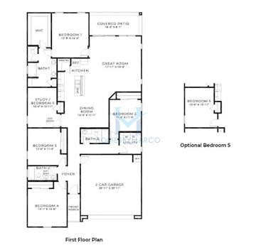 Photos of the Saguaro model in the Radiance at Superstition Vistas subdivision in Apache Junction, AZ