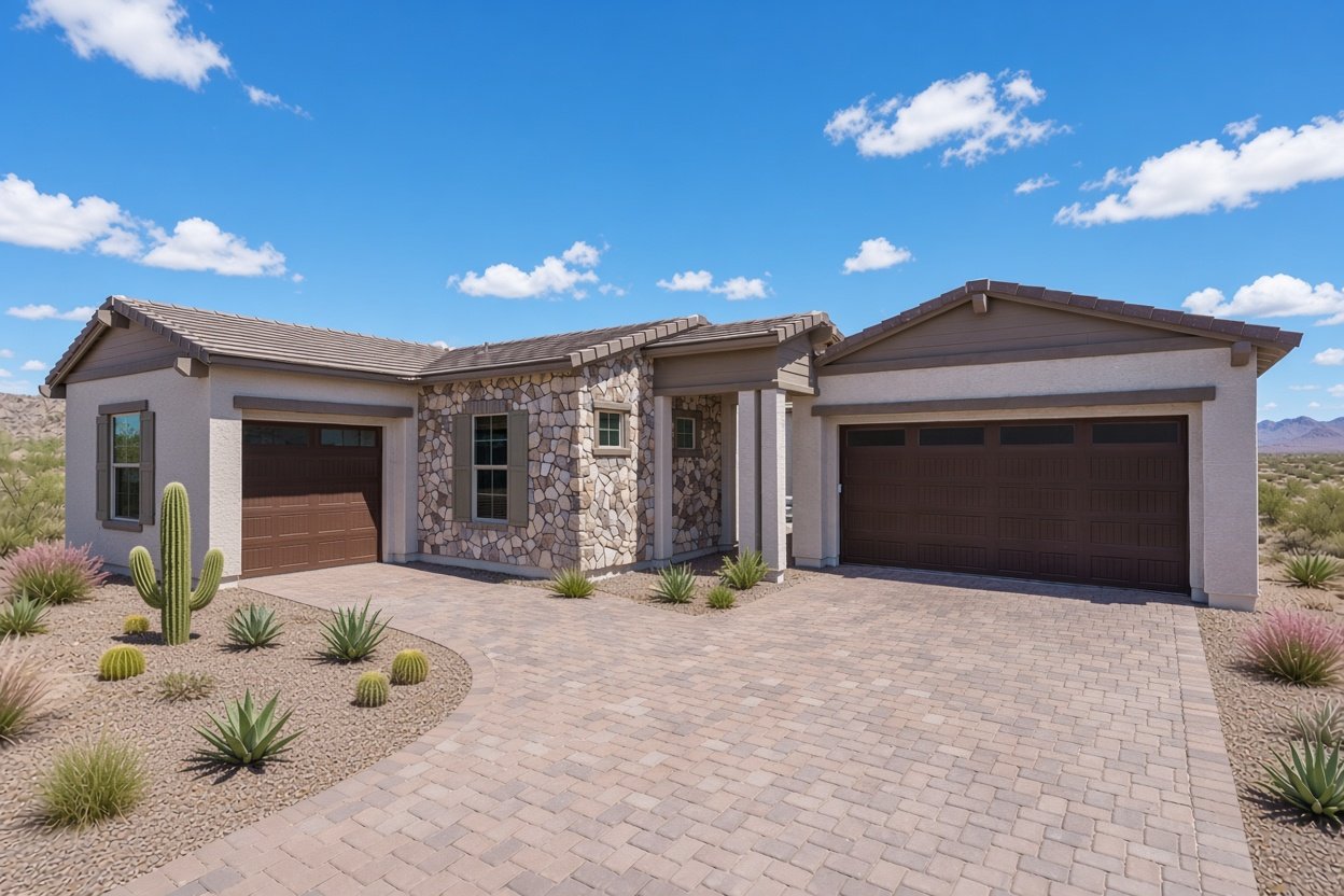 Orion model in The Foothills at Arroyo Norte, New River, AZ, built by William Ryan Homes