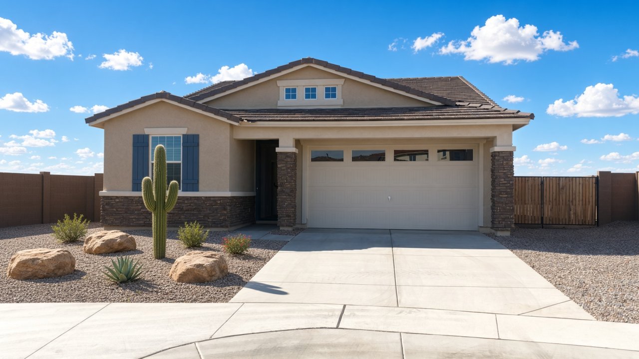 Franklin model in Caballo Crossing, Tolleson, AZ, built by Mattamy Homes