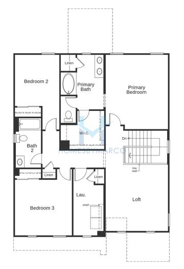 Plan 2373 model in The Enclaves at Desert Oasis, Surprise, AZ, built by KB Home