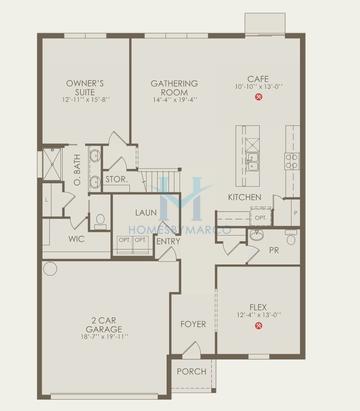 Photos of the Wakefield model in the Quail Hollow Pines subdivision in Wesley Chapel, FL