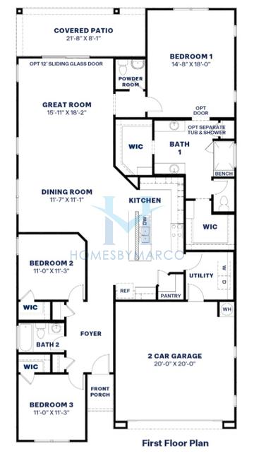 Photos of the Amherst model in the Aloravita North subdivision in Peoria, AZ