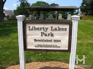 Liberty Lakes neighborhood in Wauconda, IL