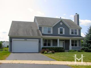 Liberty Lakes neighborhood in Wauconda, IL