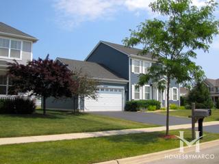 Liberty Lakes neighborhood in Wauconda, IL