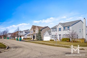 Liberty Lakes neighborhood in Wauconda, IL