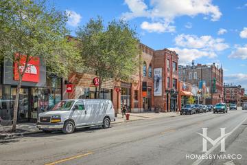 Bucktown neighborhood in Chicago, IL