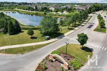 Gregg's Landing neighborhood in Vernon Hills, IL