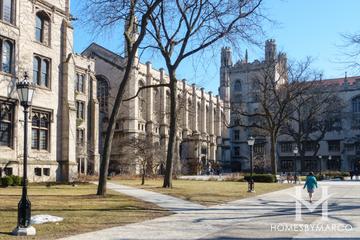 Photos of the Hyde Park neighborhood in Chicago, IL