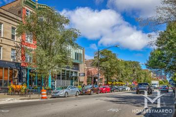 Wicker Park neighborhood in Chicago, IL