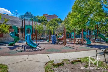 Wicker Park neighborhood in Chicago, IL