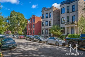 Wicker Park neighborhood in Chicago, IL