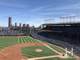 Wrigleyville neighborhood in Chicago, IL