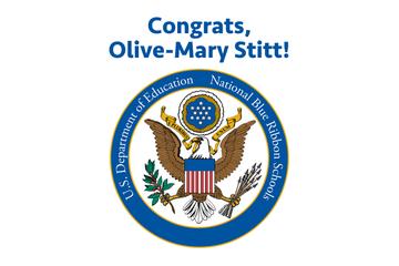 Olive-Mary Stitt Elementary School Named Blue Ribbon School