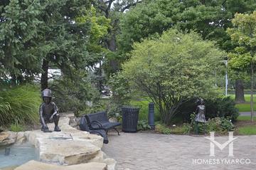 Village Green Park in Northbrook, IL
