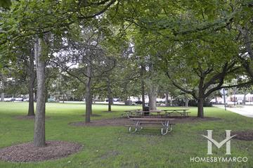 Village Green Park in Northbrook, IL