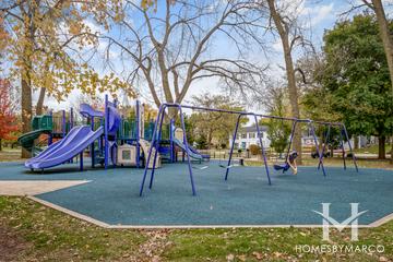 Civic Center Park in Oswego, IL