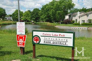 Colony Lake Park in Schaumburg, IL
