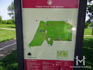 Poplar Creek Forest Preserve in Streamwood, IL