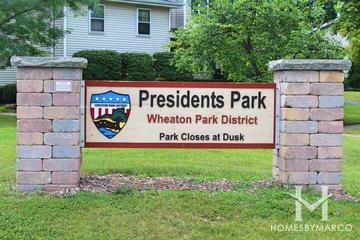 Photos of Presidents Park in Wheaton, IL