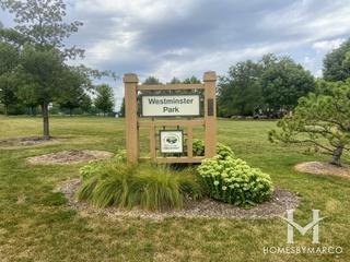 Westminster Park in Woodridge, IL
