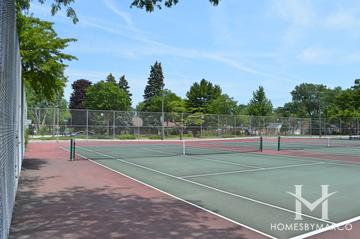 Main Hamlin Tennis Complex in Skokie, IL