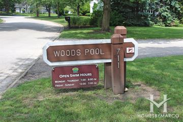 Woods Pool Park in Burr Ridge, IL