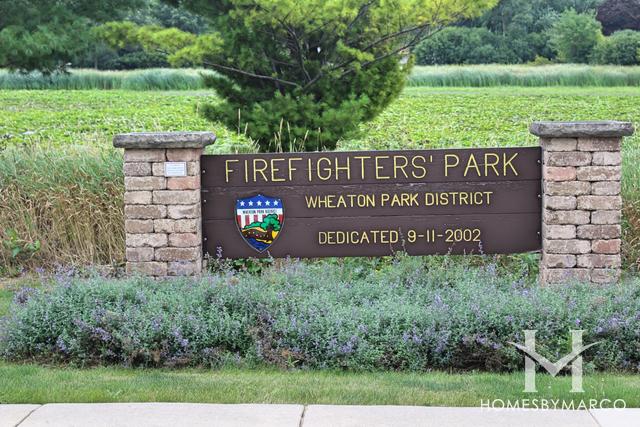 Firefighter's Park in Wheaton, IL