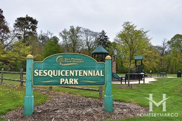 Photos of Sesquicentennial Park in Des Plaines, IL