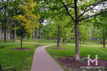 Lake Ellyn Park in Glen Ellyn, IL
