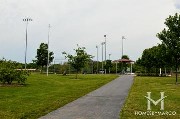 Village Green Park in Glen Ellyn, IL