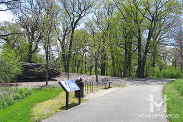 Fort Sheridan Forest Preserve in Highland Park, IL