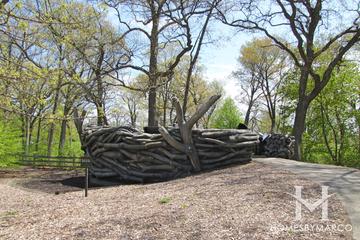 Fort Sheridan Forest Preserve in Highland Park, IL