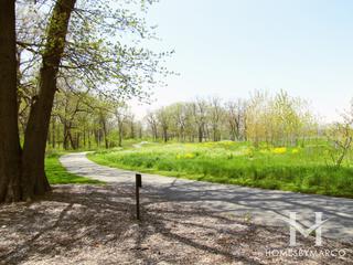Fort Sheridan Forest Preserve in Highland Park, IL