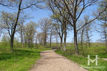 Fort Sheridan Forest Preserve in Highland Park, IL