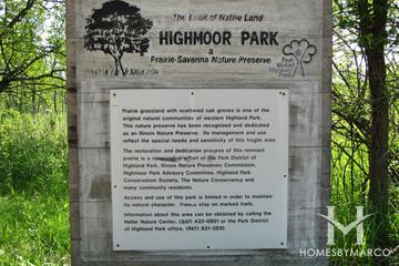 Highmoor Nature Preserve in Highland Park, IL