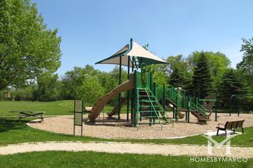 Olson Park in Highland Park, IL