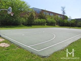 Sunset Woods Park in Highland Park, IL