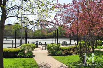 Sunset Woods Park in Highland Park, IL