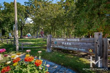 Photos of Sunset Woods Park in Highland Park, IL