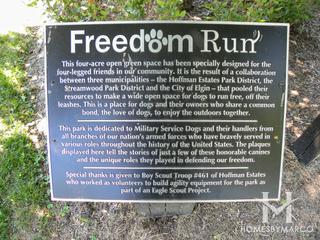 Freedom Run Dog Park in Hoffman Estates, IL